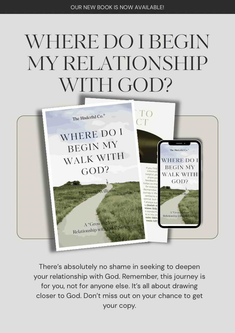 Where Do I Begin My Walk With God? E-Book