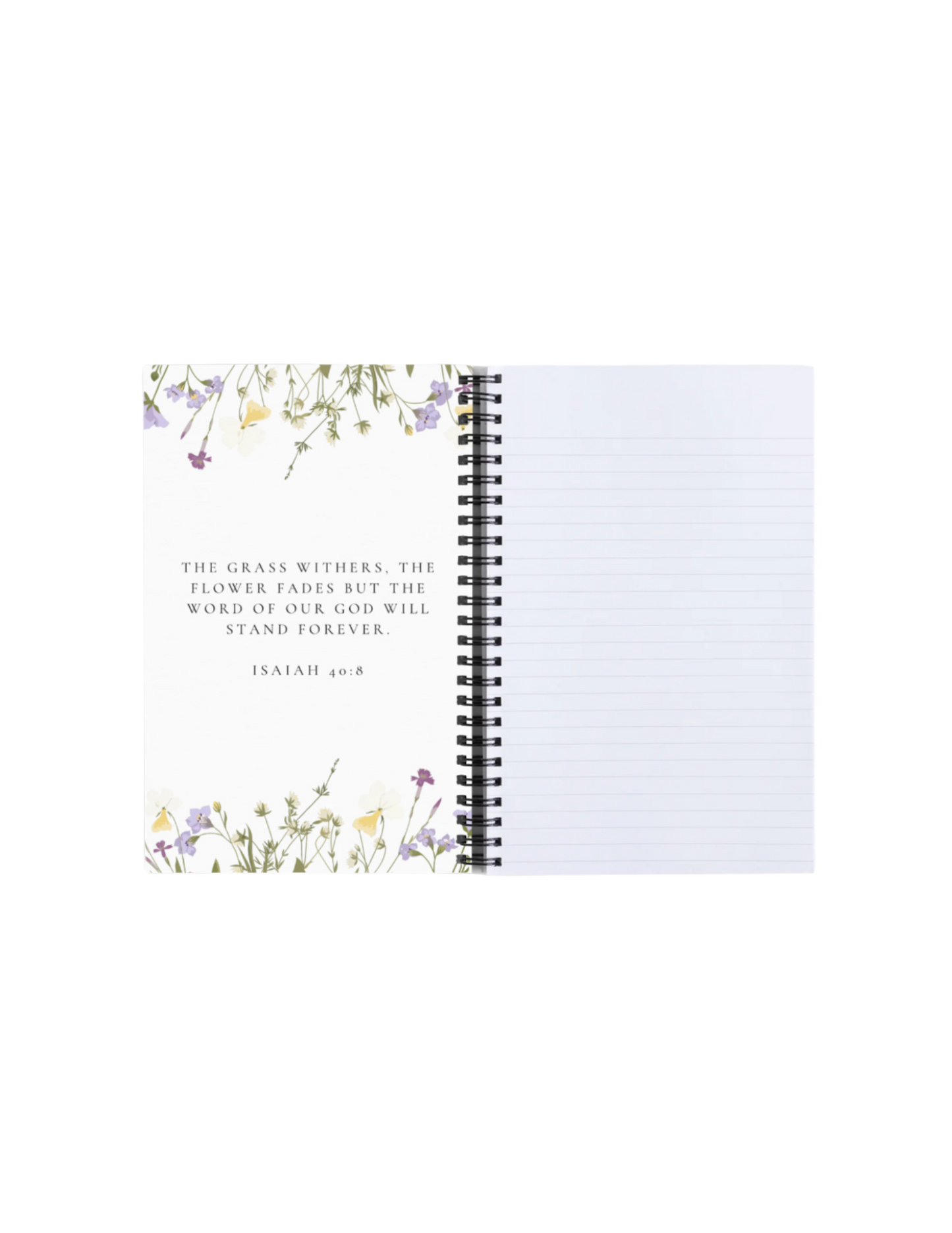 Isaiah 40 Floral Daily Journal